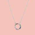 Rainbow Wreath Necklace